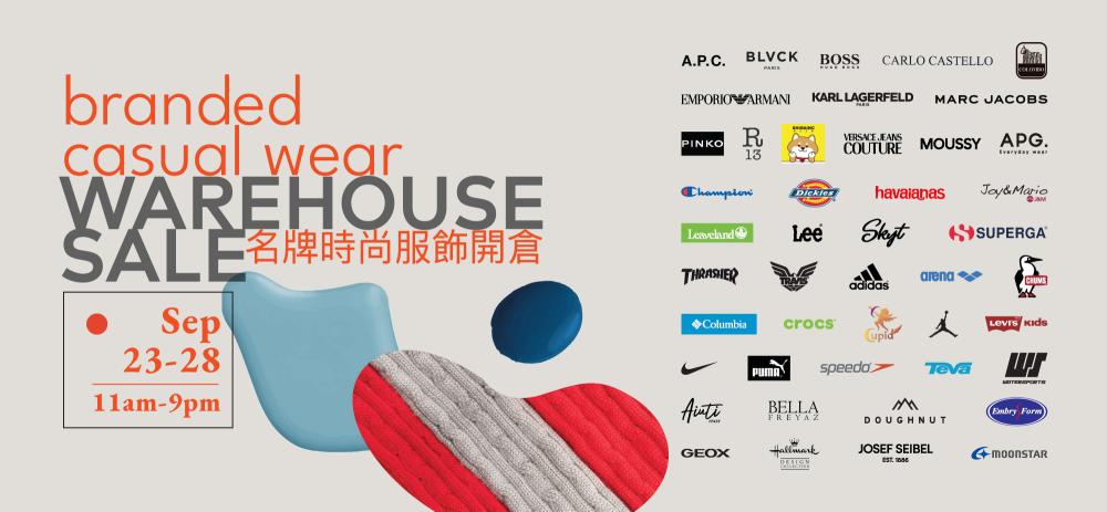 Branded Casual Wear Warehouse Sale