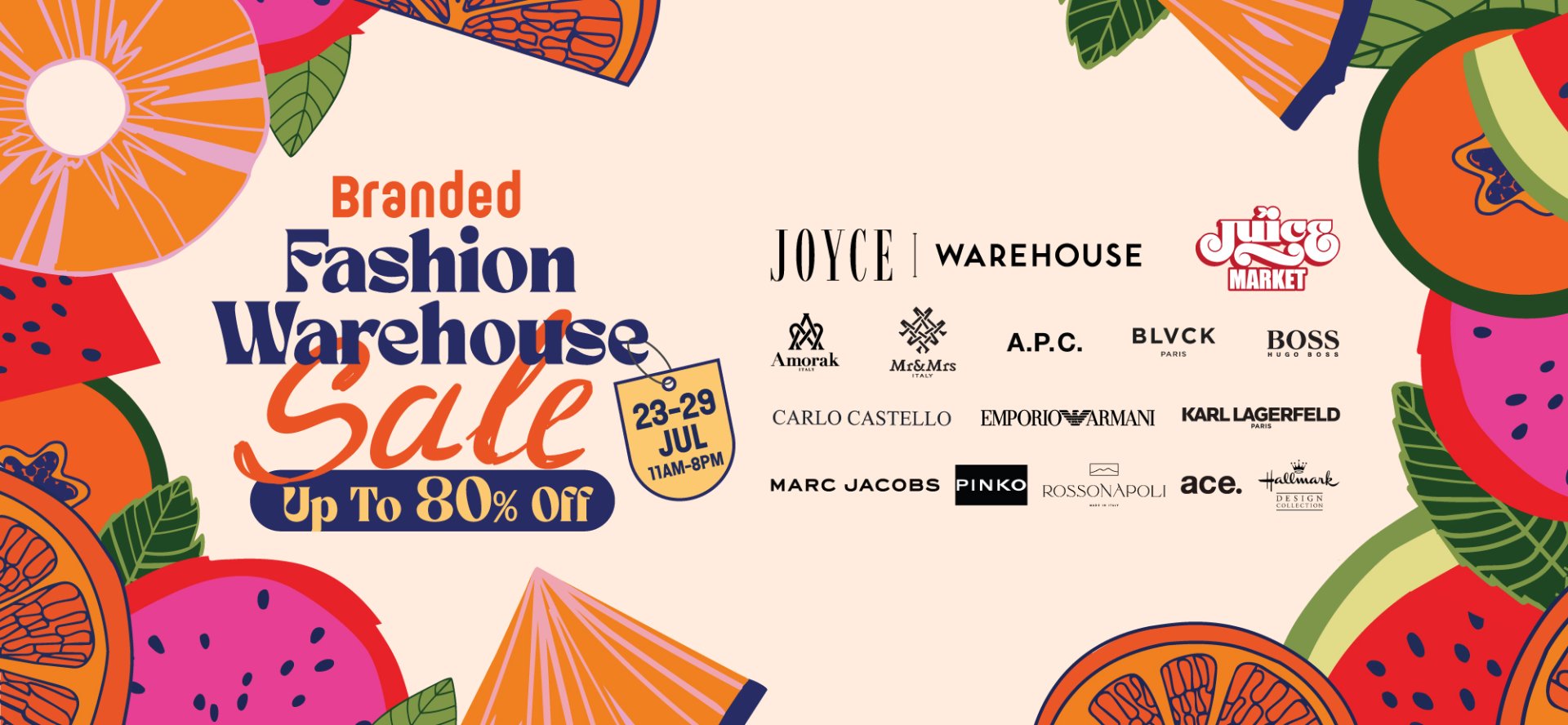 JOYCE & Branded Fashion Warehouse Sale
