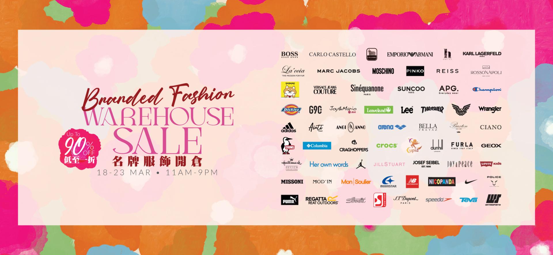 Branded Fashion Warehouse Sale