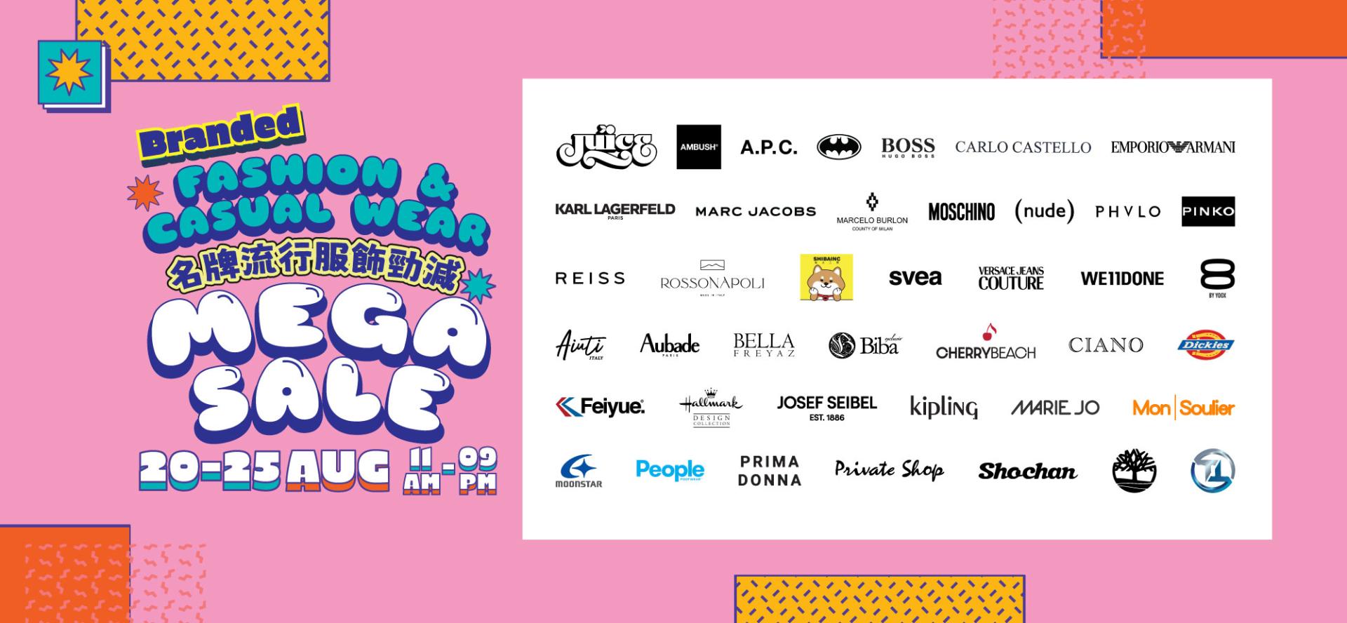 Branded Fashion & Casual Wear Mega Sale