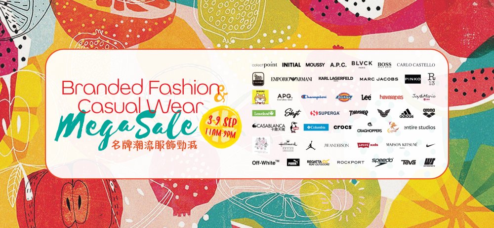 Branded Fashion & Casual Wear Mega Sale