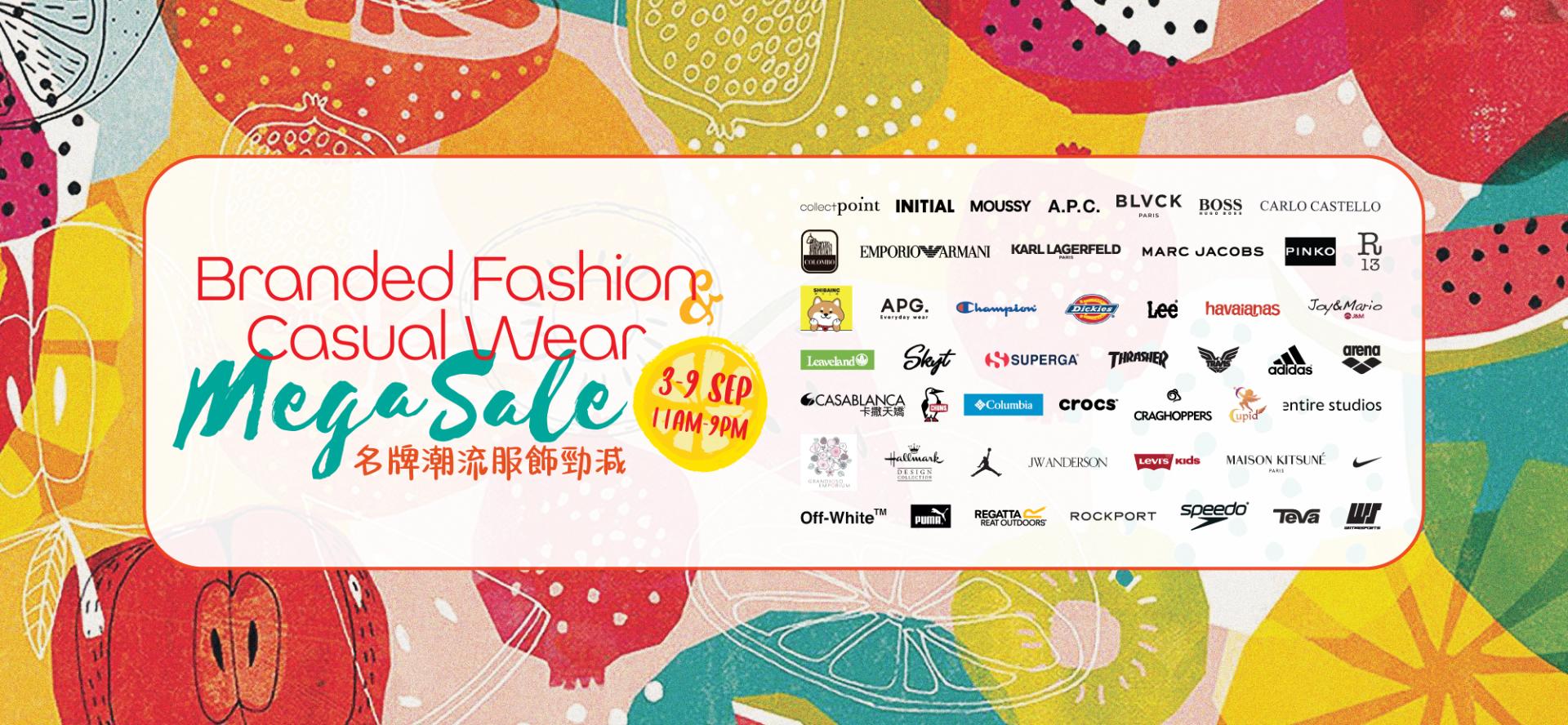 Branded Fashion & Casual Wear Mega Sale