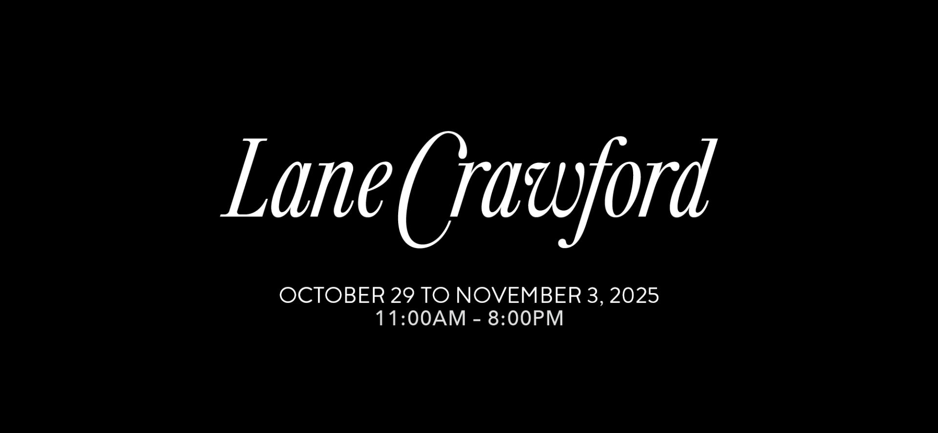 JOYCE & Lane Crawford Branded Fashion Warehouse Sale